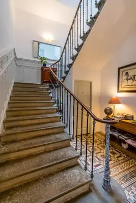 an image of a staircase in a house at Eloi Merle - Chambre d'hôtes in Olonzac