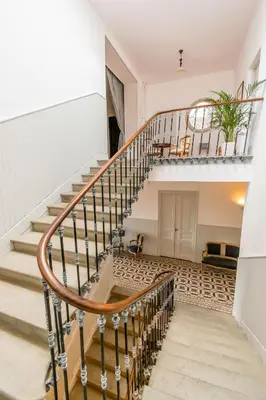 an image of a staircase in a building at Eloi Merle - Chambre d'hôtes in Olonzac