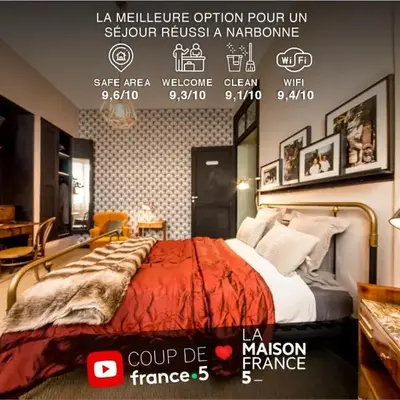 RétroMirabeau - CHAMBRE Suite & APPARTEMENTS de Charme - Localisation Prémium