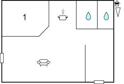 a diagram of the reaction of a water molecule and a reactivity parameter at Nice Apartment In Gruissan With Kitchen in Gruissan
