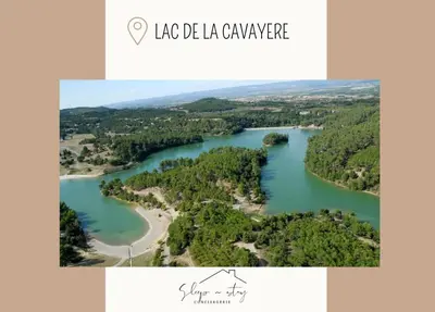 an aerial view of a river with trees and water at Apartment Le Jardin in Carcassonne