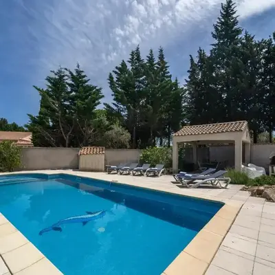 Villa in Pouzols with Private Pool & Vineyards