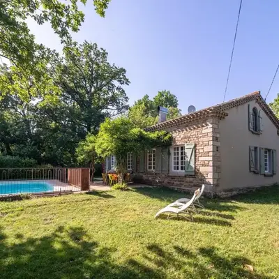 Stone House St Denis with Pool & Views