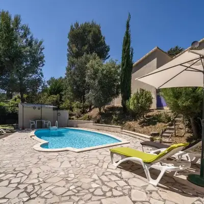 Villa in Pouzols with Private Pool