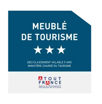 a sign that reads module de touinement with stars at Aux 4 FONTAINES in Narbonne