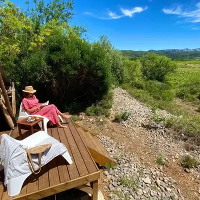 Camping la Peiriere - Lodge en Pays Cathare