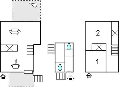 a schematic diagram of the experimental apparatus at 2 Bedroom Amazing Home In Olargues in Olargues