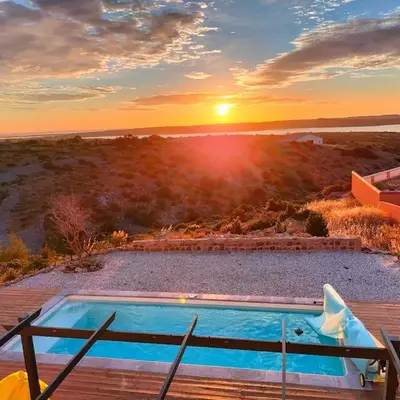 Maison avec vue sur la mer et avec piscine à Fitou