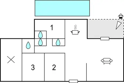 an image of a block diagram of a periodic table at Stunning Home In Saint-Nazaire-D'aude in Saint-Nazaire-dʼAude