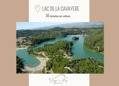 an aerial view of a river with trees and water at ** Superbe appartement sur le canal du midi ** in La Redorte