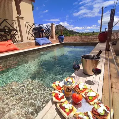 VILLA ENTIERE BELLEVUE - Balnéo - Piscine - Clim
