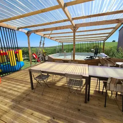 Villa avec piscine sans vis-à-vis