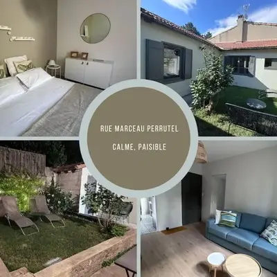 Le Marceau - Maison climatisée avec jardin