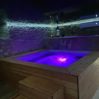 Gite a la ferme avec jacuzzi et sauna