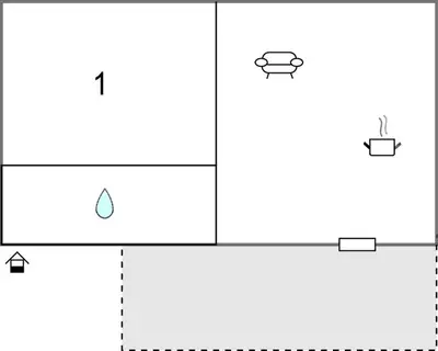 a schematic diagram of the reaction of a molecule with a potentialitizer at 1 Bedroom Gorgeous Home In Capestang in Capestang