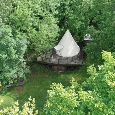 Le tipi à Marie